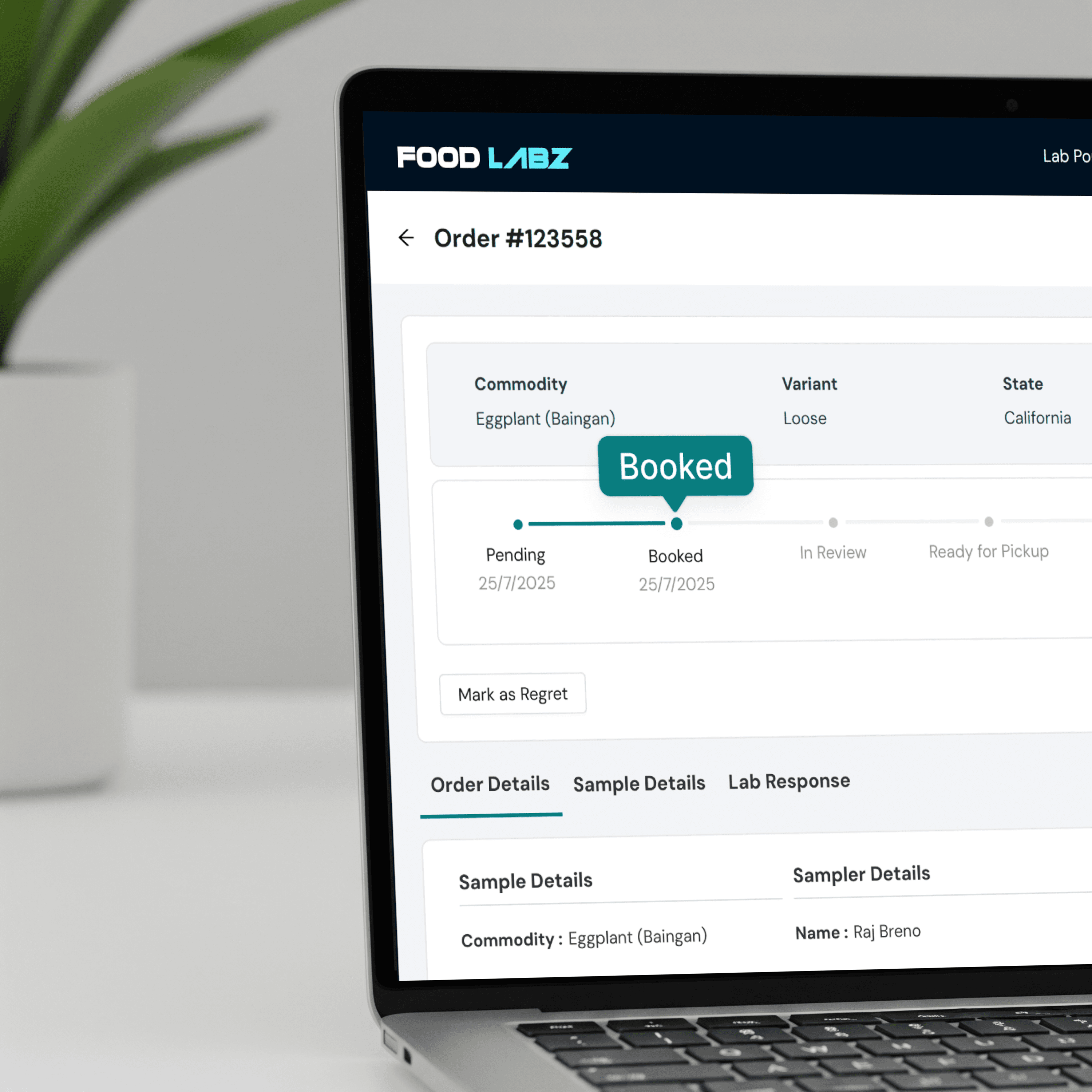 A Complete Trail - From Pickup to Report.